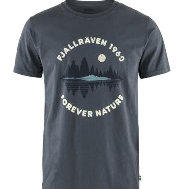 Forest mirror t shirt m       navy